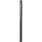 Dekorativ puller | st�lr�r � 89 mm | med kuglehoved | fastmonteret, til indst�bning i beton med jordanker, total l�ngde ca. 1300 mm | uden �je